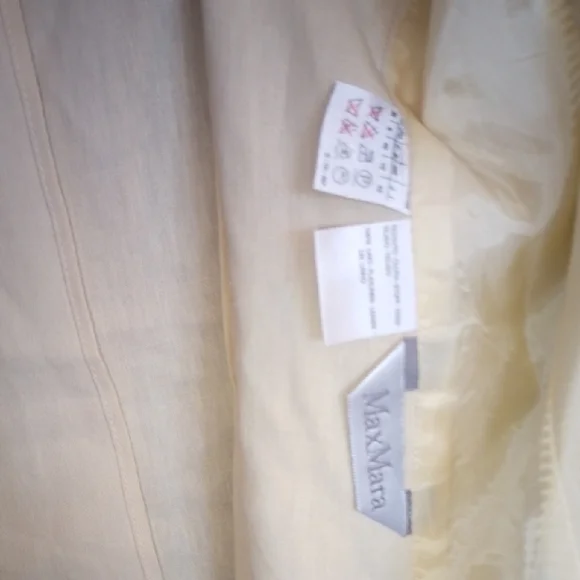 MaxMara Light Cream Blazer Jacket - Picture 2 of 12